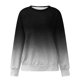 thumbnail image 4 of ICHUANYI ClearanceWomen's Round Neck Fashion Casual Long Sleeve Christmas Print Sweatshirt Tops Blouse(Black, M) ICHUANYI WER20232080505466, 4 of 5
