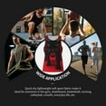 thumbnail image 7 of KLL Black Panther Red Background Print Men's Muscle Gym Workout Stringer Tank Tops Bodybuilding Fitness T-Shirts Tank Tops Men-3X-Large, 7 of 7