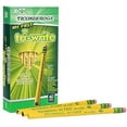 thumbnail image 2 of TICONDEROGA My First Tri-Write Pencils with Eraser, Primary Size Wood-Cased #2 HB Soft, Yellow, 36-Pack (13082), 2 of 7