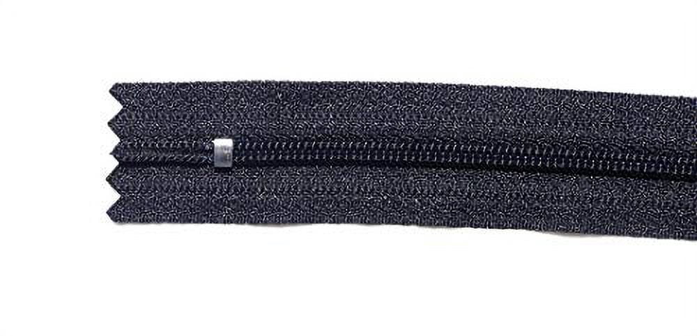 100 YKK 24" Black Zippers for Apparel,Handbags, Sewing & Craft Projects - Made in USA