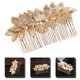 thumbnail image 2 of BRIGHTFUFU Hoja Novia para bodas Circuño de cabello Fea Hoja Cocina de boda de accesorios para mujeres nupcias, 2 of 7