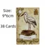 thumbnail image 3 of Lenormand-baraja de adivinación del destino en inglés, cartas de adivinación, juegos de Borad, estilo antiguo, A 38, 3 of 5