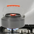 thumbnail image 2 of STRANDCHIC Portable Black Aluminum Alloy Camping Kettle, Lightweight Water Boiling Teakettle for Outdoor and Home Use, 2 of 6