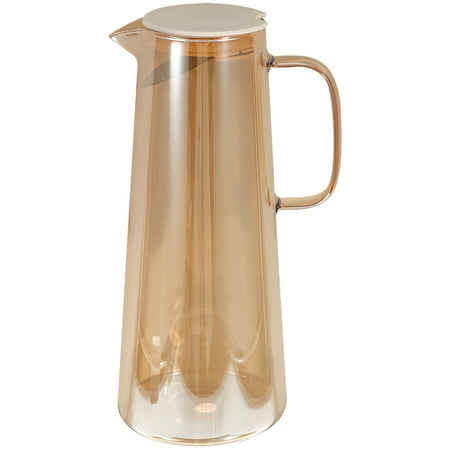 

Household Water Pitcher Cooling Water Kettle Glass Pitcher Glass Juice Pitcher with Filter Lid