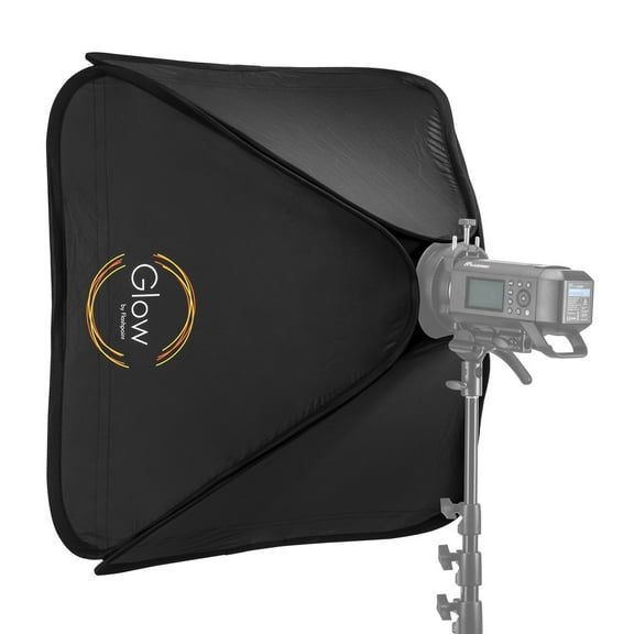 Glow 31 x 31" Quick Softbox for Shoe Mount Flash Bracket (80x80cm)