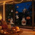 thumbnail image 6 of THOPBPRK Halloween Static Cling Window Stickers for Party Decorations, Spooky Removable PVC Decals for Glass Window, Mirrors and Doors, Seasonal Home Holiday Decor, 6 of 7