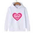 thumbnail image 3 of Suéter con estampado de Barbie para niños y niñas, sudadera de manga larga con capucha, estilo Kawaii, ropa para bebés y niños, primavera y otoño, 3 of 5