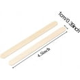 thumbnail image 2 of Wooden Sticks for Crafts,Wooden Ice Cream Sticks,Creative Popsicle Sticks,Natural Wood Popsicle Sticks,Handmade Ice Pop Sticks,for Home Classroom,Arts and Crafts (100Pcs), 2 of 7