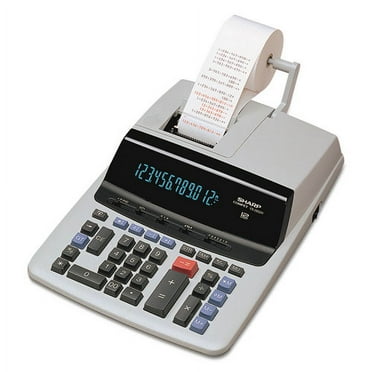 1PC Sharp VX2652H Two-Color Printing Calculator, Black/Red Print, 4.8 Lines/Sec