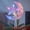 Moon Multicolor Lights with Battery Operated, variant on Unique Bargains Tree Finial Battery Operated Spring Mount Star Moon Warm White Lights 7.9"