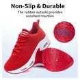 thumbnail image 5 of JOYFON Women Running Shoes Tennis Athletic Sneakers Cushioned Non Slip Lightweight Walking Shoes Red Size 11, 5 of 6