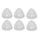 thumbnail image 3 of Cúpulas Abiertas Para Piezas De Oído, Cúpulas Amplificadoras Auditivas Resistentes A La Electrostática 10 Piezas De Silicona Suave Transparente Para Viajes, 3 of 8