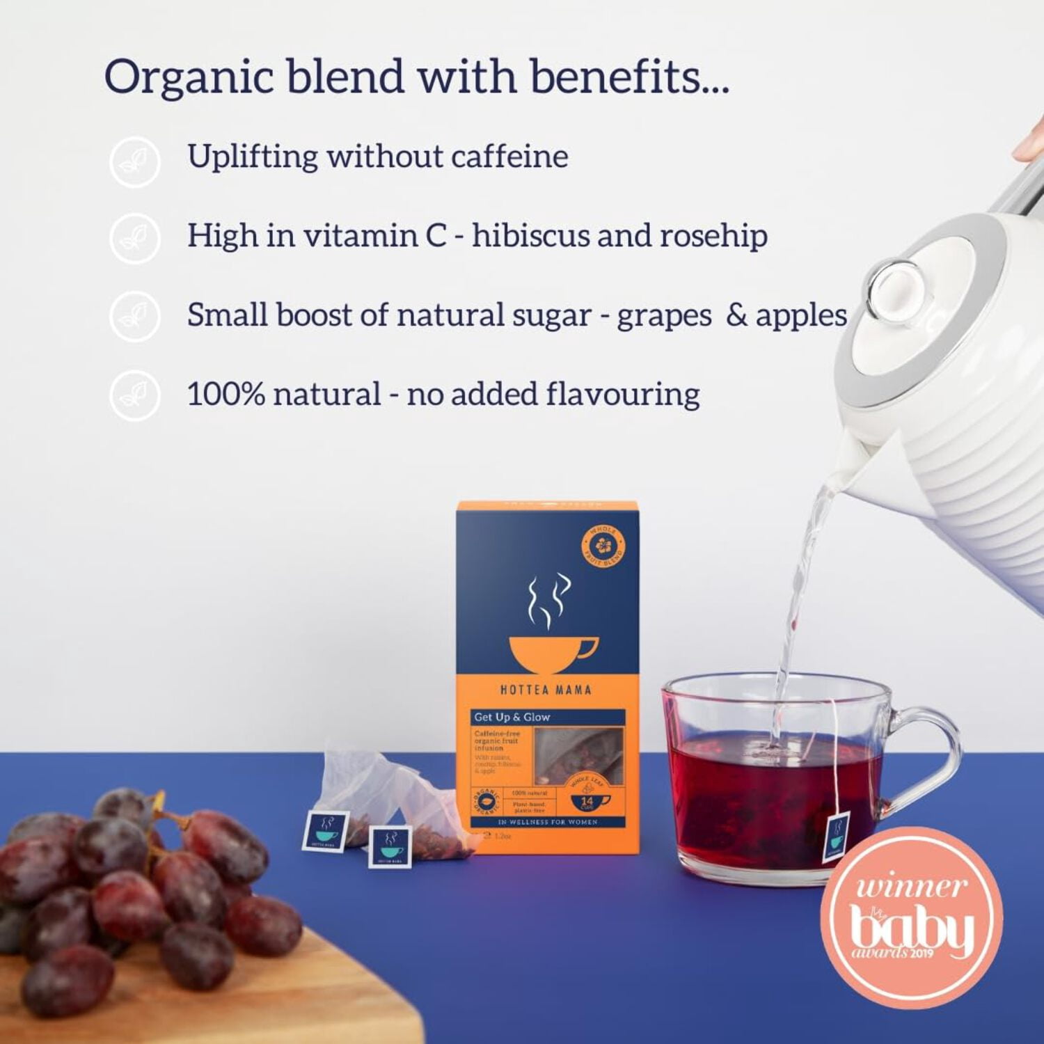 Organic Get Up  Glow by HotTea Mama