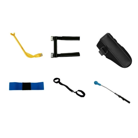 - POSMA TAS021 Bundle Set Golf Swing Trainer Posture Correctors Bundle Gift with Wrist Elbow Arm Leg Posture Corrector