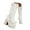 White, variant on Chenyee Knee High Boots for Women Side Zipper Warm Furry Platform Heel Punk Walking Snow Booties