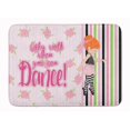 thumbnail image 1 of Carolines Treasures BB5399RUG Danse de Ballet Rayures Cheveux Rouges Machine Lavable Mémoire Mousse Tapis, 1 of 4