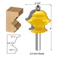 XIOP 1/2Inch Shank MultiProfile Molding Router Bit Carbide MultiForm