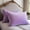 Purple, variant on Premium Cotton Pillowcases Standard Size, 600 Thread Count Grey Pillow Covers Set of 2 - Hotel Quality, Soft & Breathable Pillow Cases