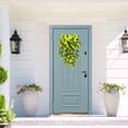 thumbnail image 4 of Artificial Silk Flower Vine Wall Hanging Basket for Home Wedding Garden Decor - 1 Piece, 4 of 7