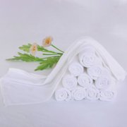 NUZYZ 1 Pc White Soft Home Hotel Bath Towel Washcloth Travel Hand Towel 30x70cm