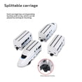 thumbnail image 3 of Tigozz Electric High-Speed Train Toy, 4-Section Battery Operated Bullet Train Set with Bump and Go Action, Plastic Vehicle for Kids Ages 3+, 3 of 9