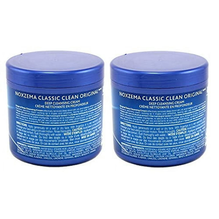 フェイスクリーム blue Noxzema Cleansing Cream Original 12Oz , 2-Pack - Walmart.com