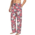 thumbnail image 6 of Honiee Rose Flowers for men - a sleek fusion of Straight Pajama Pants, versatile Lounge Pants, and cozy Sleepwear, all rolled into one-X-Large, 6 of 6