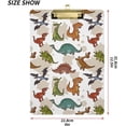 thumbnail image 2 of FMSHPON Camo Dino Dinosaurs Clipboard Hardboard Wood Nursing Clip Board and Pull for Standard A4 Letter 13x9 inches, 2 of 7