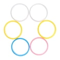 thumbnail image 2 of 6pcs Fashion Plastic Bangle Bracelets Candy Color Bracelet for Women Children (Mixed Color), 2 of 9