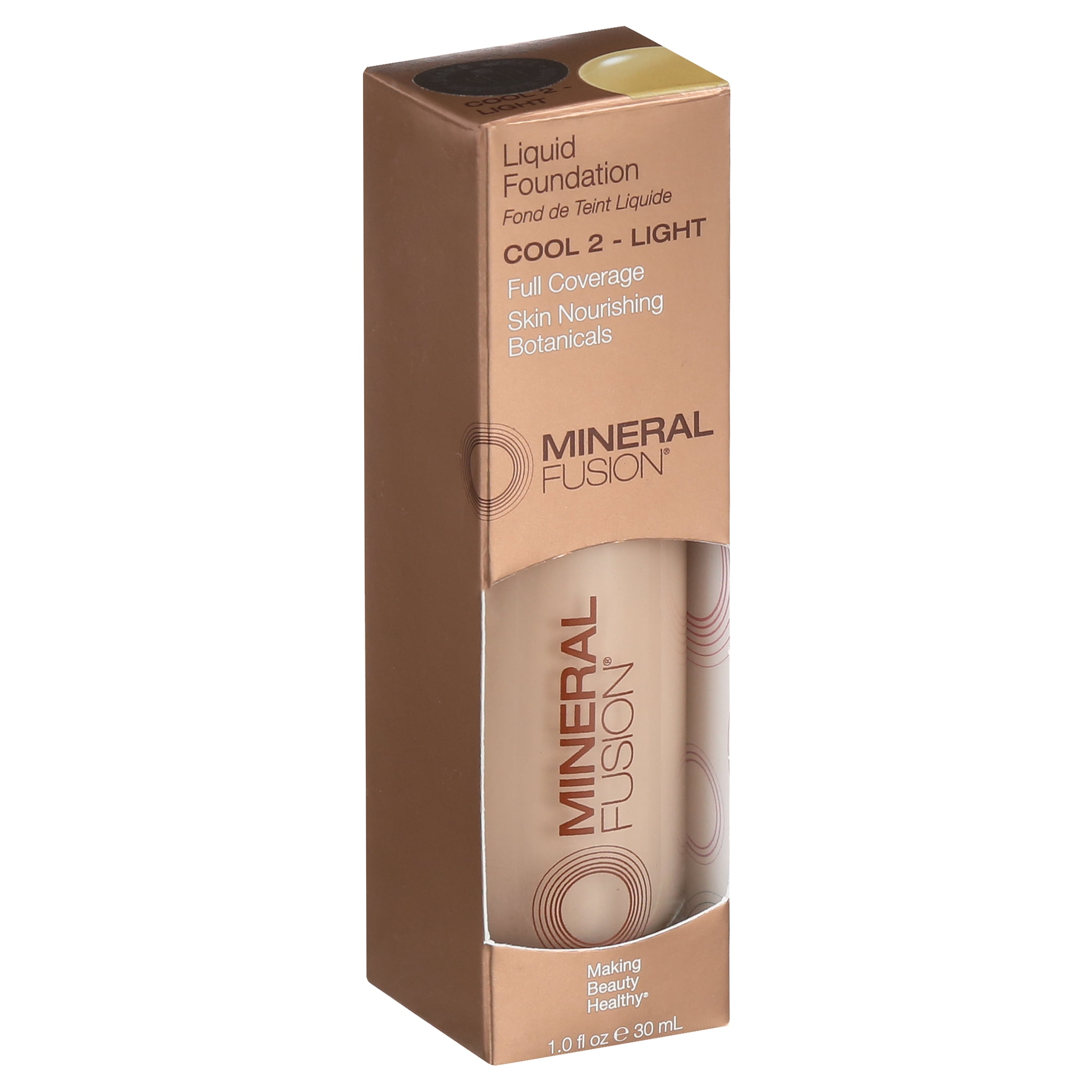 Mineral Fusion Liquid Foundation, Cool 2, 1 oz