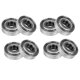 thumbnail image 1 of 40Pcs Cojinete de Bolas Radial Métrico Blindado de Metal Sellado de Goma En Miniatura Modelo: 607Zz 7 x 19 x 6 mm, 1 of 1