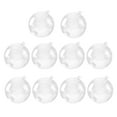 thumbnail image 2 of 2x 10 Unidades de Plástico Adornos Rellenable Relleno de DIY Artesanías Artesanales - 70 Mm BLESIY Bola recargable transparente, 2 of 8