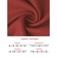 thumbnail image 7 of DARING DIVA Tweed Blazer Collared Double Breasted A-Line Dress Small Red, 7 of 7