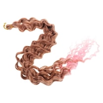 unbranded Deep Wave Synthetic Hair Extensions High Temperature Heat Resistant Fiber Curly Weave Wig Hairpieces For Women