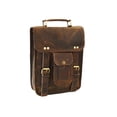 thumbnail image 1 of Urban Dezire Bolso Bandolera Pequeño De Piel Auténtica Para Hombre, Bolso Para Tableta Ipad De 11 Pulgadas, Compatible Con Productos Apple, 1 of 5
