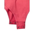 thumbnail image 5 of A2Y Women's Fashion Basic Premium Cotton Racerback Tank Body Suit Fuchsia M, 5 of 5
