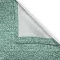 thumbnail image 3 of Ambesonne Green Kitchen Curtains, Vintage Victorian Ornate, 55"x39", Turquoise Seafoam, 3 of 3