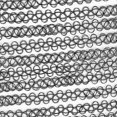 thumbnail image 5 of Braided Fishing Line Jewelry Pack - 3 Piece Choker Necklaces, Rings - One Size Black, 5 of 5