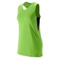 thumbnail image 2 of Augusta S Girls Inferno Jersey Lime/Black/White 1291, 2 of 2