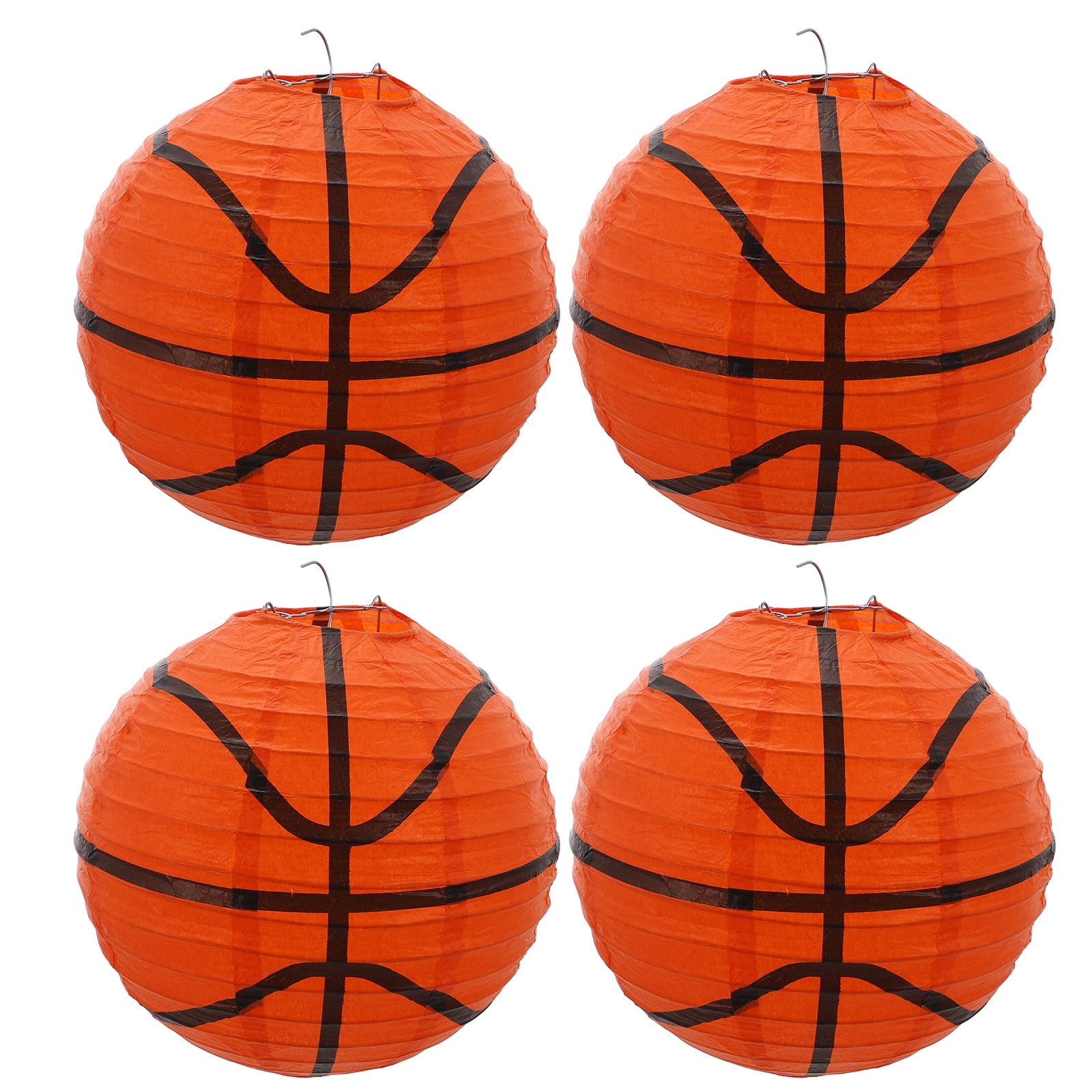 Lanterns Paper Party Football Hanging Lantern Foldable Decorations