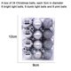 thumbnail image 2 of Bolas navideñas Laklulu para adornos de árbol de Navidad - Bolas colgantes para adornos de árbol de Navidad, 2 of 5