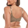 thumbnail image 3 of Women's Sexy Lace Embroidered Bras Full Coverage Unlined Underwire Plus Size Bra 44H, 3 of 7