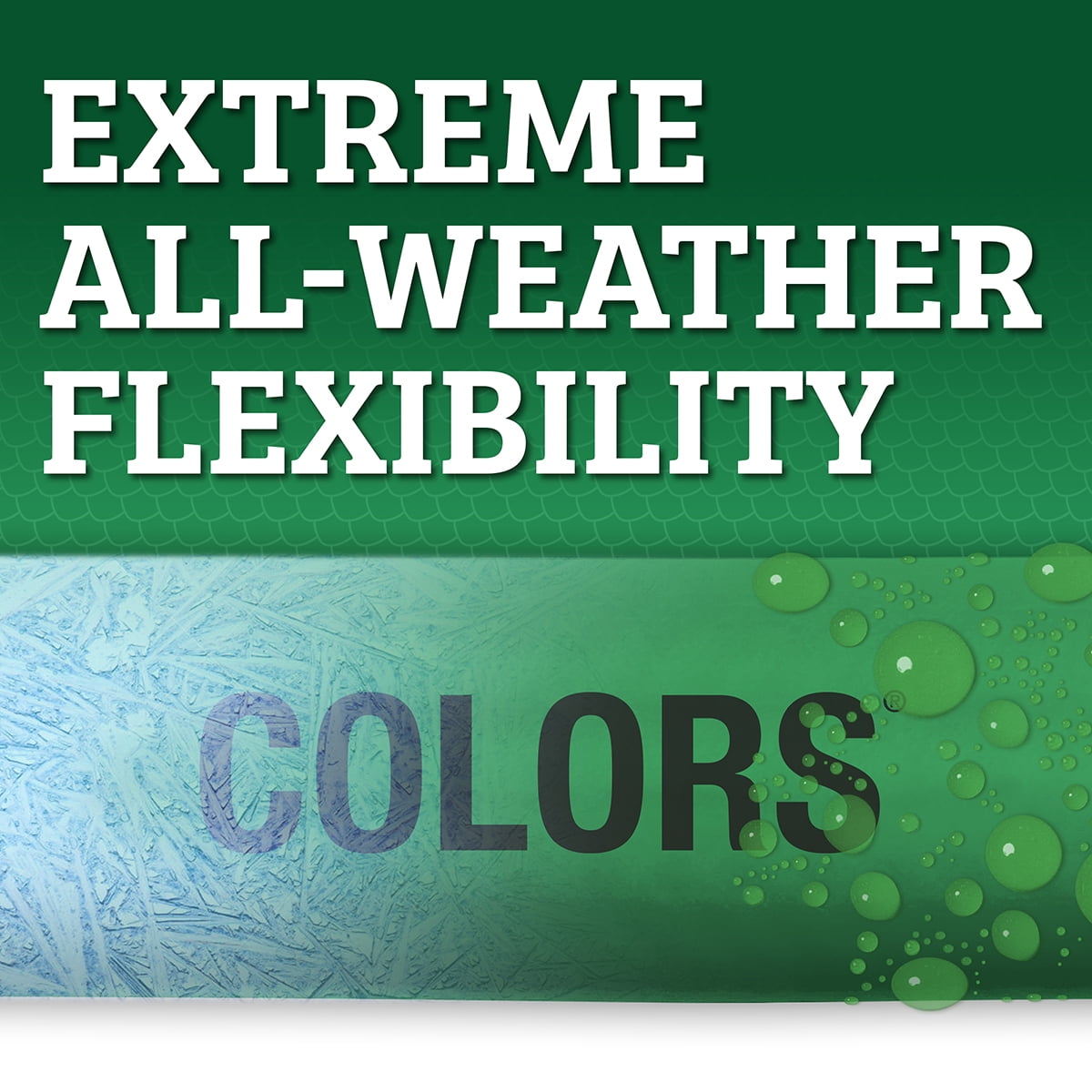 Colors™ from the makers of Flexzilla®, SwivelGrip® Garden Hose, 5/8" x 25', Forest Green