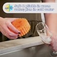 thumbnail image 4 of Scrub Daddy Cleaning Sponge Set - Multipurpose, Scratch-Free, BPA Free - 6 Count, Multicolor, 4 of 9