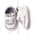 thumbnail image 4 of Baby Boys Girls High Top Ankle PU Leather Sneakers Soft Sole Infant Moccasins Newborn Oxford Loafers Anti-Slip Toddler Wedding Uniform Shoes, 3-11 Months, 4 of 6