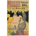 thumbnail image 3 of Henri de Toulouse-Lautrec 11x14 Black Modern Framed Museum Art Print Titled - Moulin Rouge, La Goulue (1891), 3 of 5