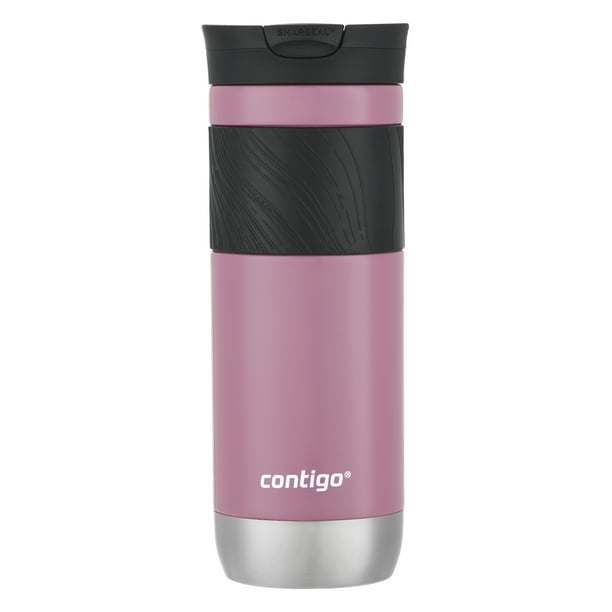 Contigo Byron 2.0 Stainless Steel Travel Mug with SNAPSEAL Lid Vervain Purple, 20 fl oz