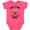 Retro Heather Pink, variant on Inktastic Artist Just A Girl Who Loves Art Girls Baby Bodysuit