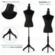thumbnail image 2 of Maniqui Torso Femenino Arcoshop Afelpado Tripie Ajustable TERCIOPELO BLANCO, 2 of 6