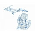 thumbnail image 2 of Grey, Jace 18x15 White Modern Wood Framed Museum Art Print Titled - Michigan 2, 2 of 4
